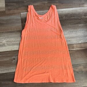 Apt. 9 Coral Tank Top with Subtle Texture